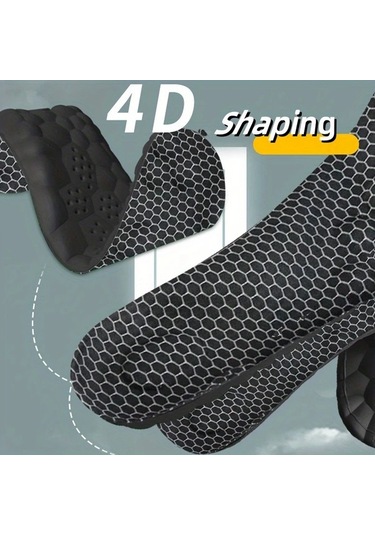 Fochsia Siyah 35-36/3.5-4 Eva Nefes Alabilir Koşu Spor Tabanlığı - Erkek Kadın Yumuşak Rahat