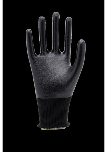 Faba Ep-1323 Siyah Nitril Polyester Eldiven-xl