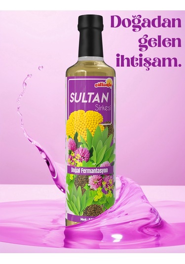 Güllüoğlu Sultan Sirkesi X 2 Adet 525ml