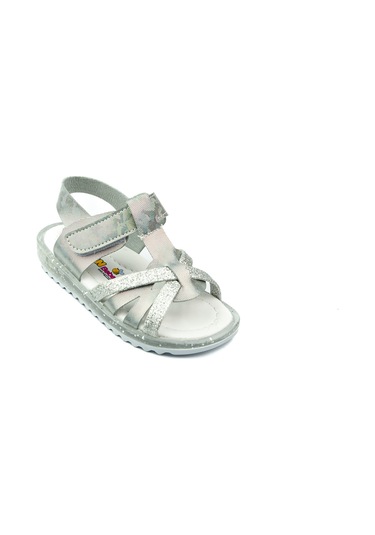 Minican Arzen 016 Gri Kız Bebek Sandalet Pembe