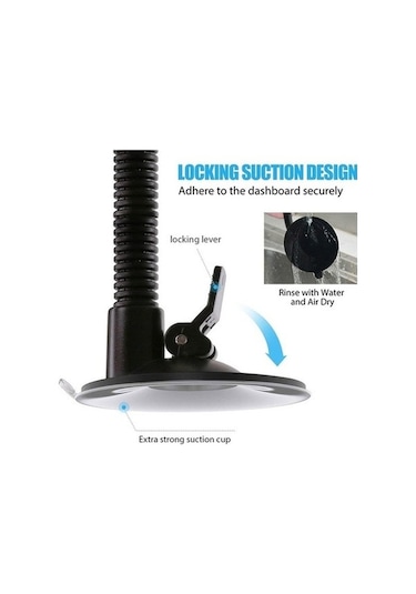 Pazly Tutucu Samsung S7 Edge Araç Cam Beşiği, Ön Montajlı Telefon Askısı - İc - 6s -