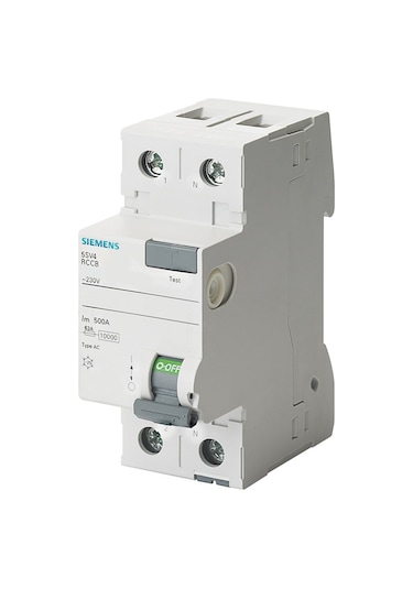 Siemens 2X63 Amper 30Ma Kaçak Akım Koruma Rölesi 5Sv4316-0