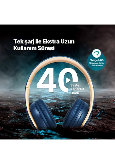 Ttec 2KM157 Soundlife On Bluetooth 5.3 Kulak Üstü Kulaklık