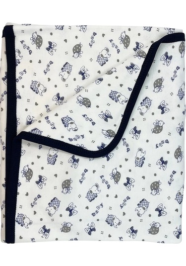 Sema Baby Empirme Bebek Battaniye - Lacivert Renk