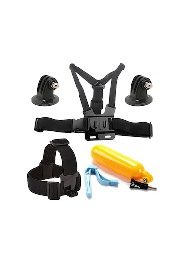 Gplus St009 Gopro Eken Sjcam Aksiyon Kamera Aksesuar Set 9 Parça
