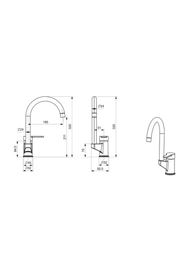 Vera Eviye Bataryası Krom