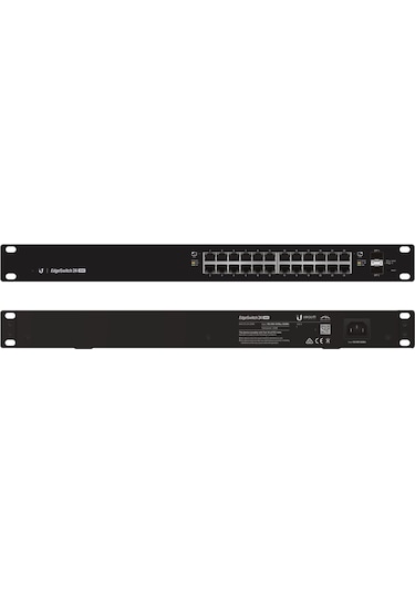Ubiquiti Ubnt ES-24-250W 24 Port 10/100/1000 Mbps Yönetilebilir Poe Switch