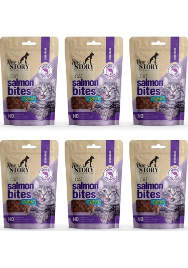Cat Solmon Bites 6x60gr. Somonlu, Kedi Ödül Maması
