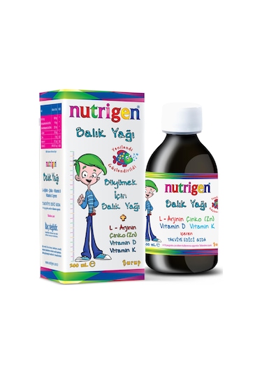 Nutrigen Balık Yağı Şurup 200   ML