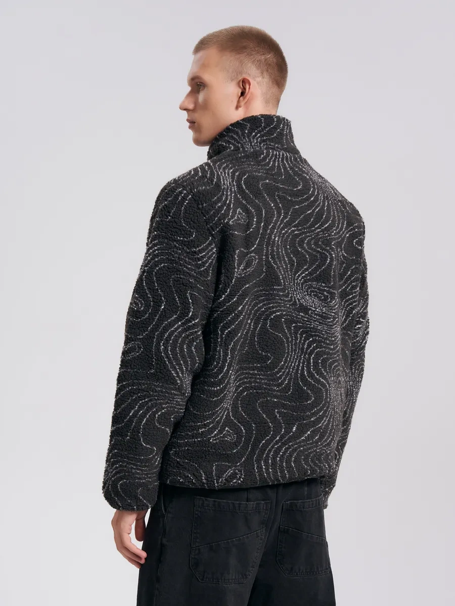 Tvoe Mevsimlik Peluş Cheburashka Ceket 279300027 Siyah