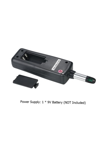 Dijital Lcd Termo-higrometre Termometre Higrometre Siyah