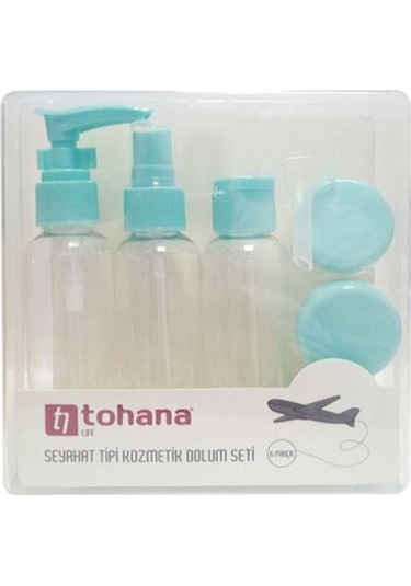 Tohana Kutulu Kozmetık Dolum Seti - Mavi
