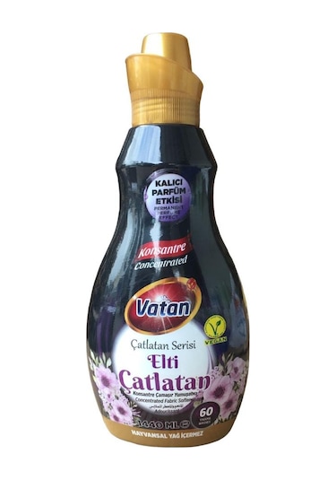Vatan Elti Çatlatan Konsantre Çamaşır Yumuşatıcı 1440ml Tekli