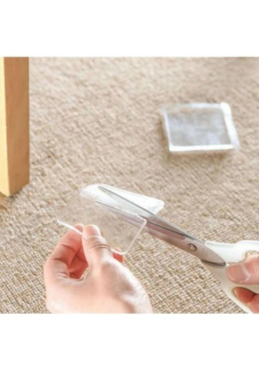 4 Adet Silikon Şeffaf Koltuk Mobilya Masa Beyaz Eşya Yazıcı Koruyucu Kaydırmaz Dayanıklı Pedler Çok Renkli