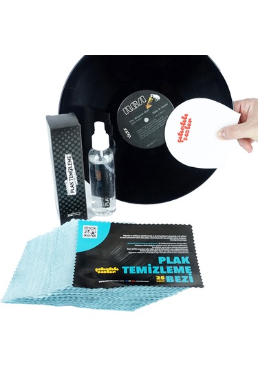 Mini Plak Temizleme Seti