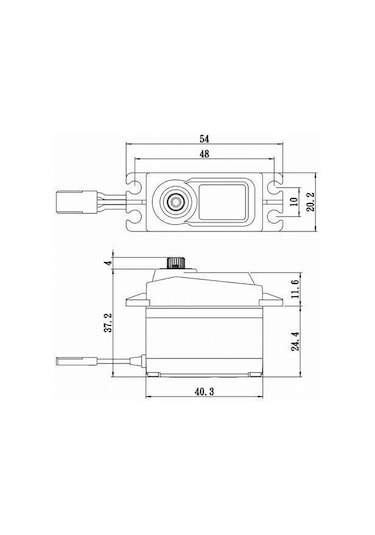 Savox Sc1258tgp Digital Servo Coreless Motor With Soft Start High Voltage Titanium Dişli