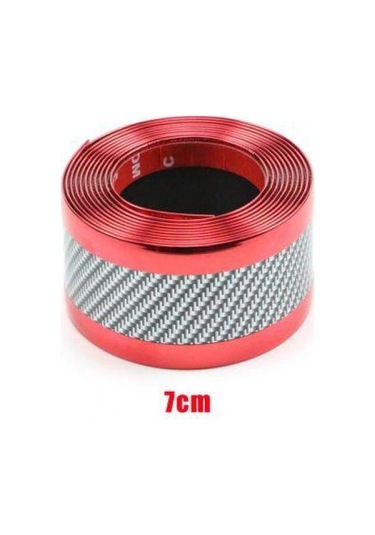 Satış Karbon Fiber Kauçuk Kalıplama Şerit Yumuşak Siyah Trim Tampon Şerit Dıy Kapı Eşiği Koruyucu Kenar Koruma Araba Çıkartmaları Araba Red 250x7cm