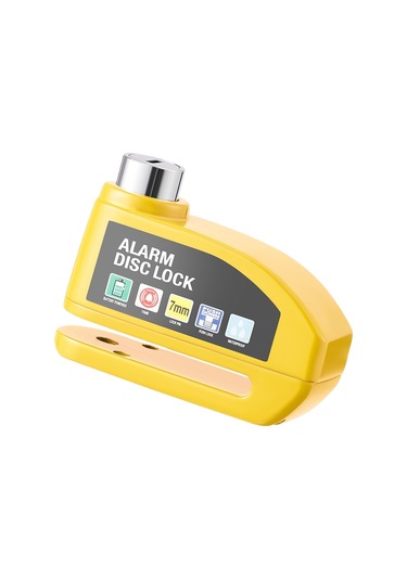 Jzcat Bisiklet Disk Fren Kilidi Alarmı-sarı
