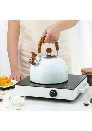 Paslanmaz Çelik Demlik Beyaz Renk Diğer