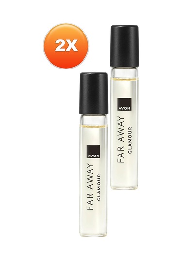 Avon Far Away Glamour Kadın Parfüm Çanta Boyu EDP 2 x 10 ML