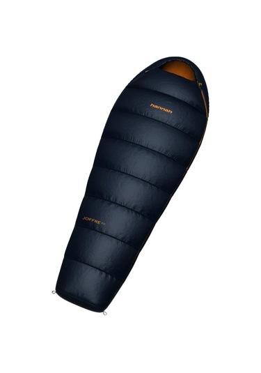 Hannah Joffre 200 Uyku Tulumu - Sağ Midnight Navy-lime - 190p Siyah
