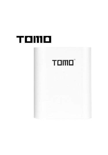 Tomo S4 18650 Şarj Cihazı - 4 Pil Şarj, Çift Usb Çıkışlı, Lcd Ekranlı Taşınabilir Power Bank