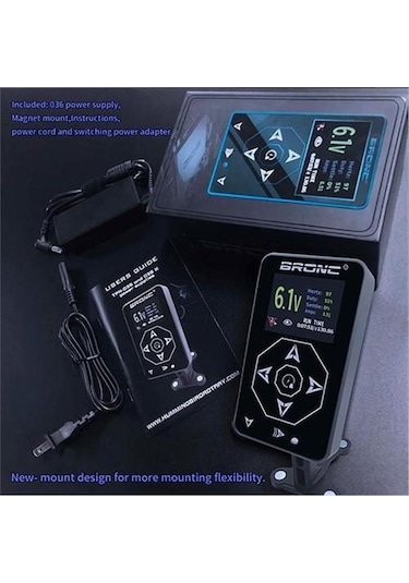 Bronc High Quality Power Supply Full Digital Dövme Adaptörü