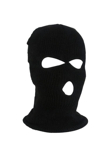 3 Delikli Kış Sıcak Unisex Balaklava Maskesi Diğer