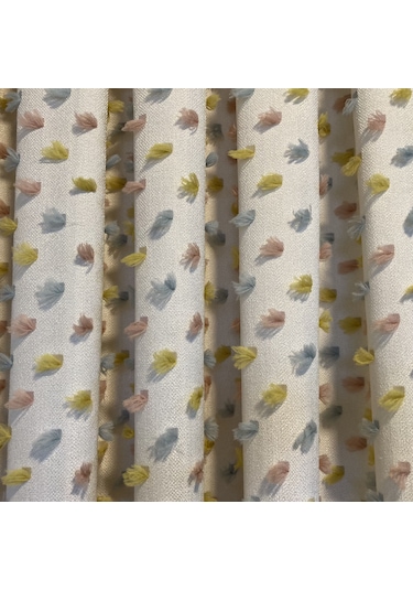 Perdefony Saçaklı Fon Perde Varyantlı Ürün