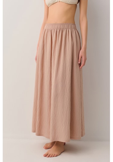 Suwen Harper Plaj Eteği Sba25650010 Bej