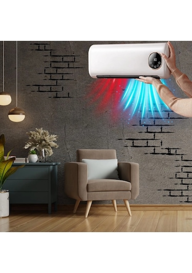 İnova Çift Fonksiyonlu Duvar Tipi 2000w Turbo Fanlı Klimatik Isıtıcı/soğutucu