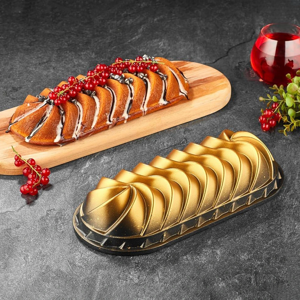 Safir Baton Kek Kalıbı 32 Cm Siyah