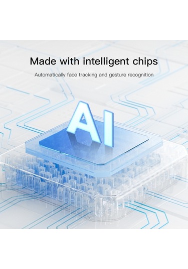 Cbtx Yesido Sf15 Akıllı Yüz Tanıma 360 Derece Dönen Ptz Çekim Sahibi Siyah