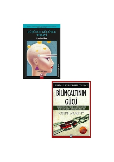 Joseph Murphy-bilinçaltının Gücü / Louise L. Hay- Düşünce Gücüyle Tedavi 2 Kitap Set