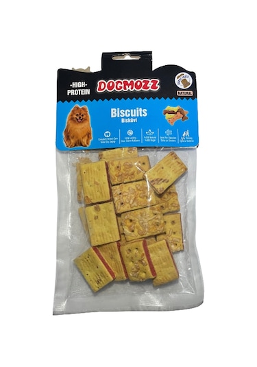 Dogmozz Cheddar Peynirli Kare Köpek Ödül Bisküvisi 150 G