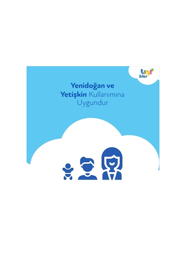 Uni Baby Vücut Temizleme Havlusu Xxl 5'li 250 Yaprak