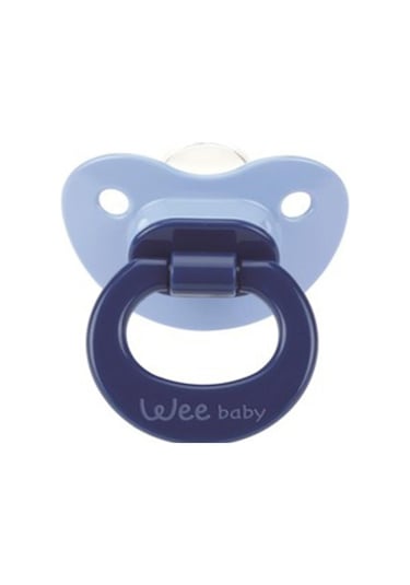 Wee Baby 819 Damaklı Emzik 6-18 Ay - Mavi