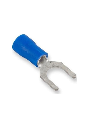 Eurowest 1,50-2,50mm M6 Çatal Tip İzoleli Kablo Ucu - 200 Adet