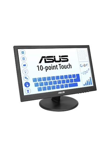Asus Vt169he 15.6" 60hz 5ms Vga+hdmı Fullhd Ips Vesa Dokunmatik Monitör