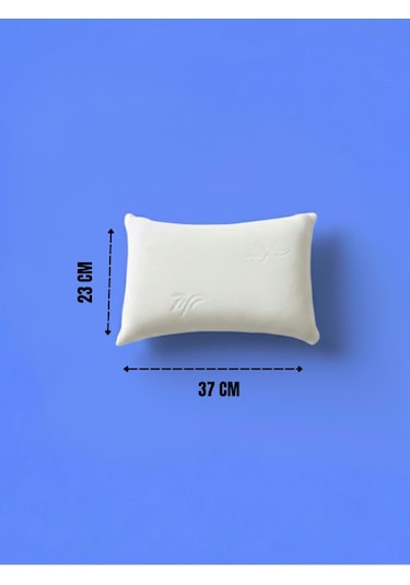Visco Hafızalı Bebek Yastığı Yıkanabilir Kılıf Beyaz