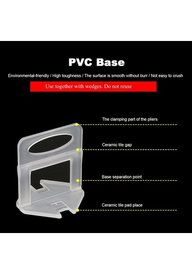 Dancemonkey Pratik Kilitli Fayans Hizalama Pensesi - Ergonomik, Dayanıklı, Kaymaz Tasarım