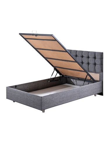 Venedik İkili Set, Venedik Baza Başlık Seti - Gri 100 x 200