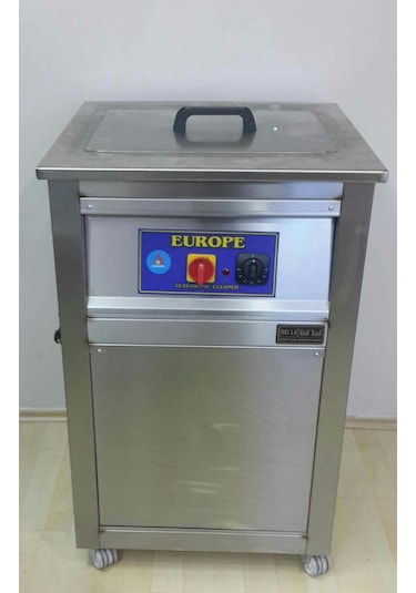Kuyumcu Ultrasonik Yıkama Makinesi 60 Lt Gri