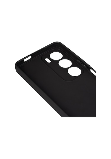 Vivo Y19s Uyumlu Kılıf Zore Biye Silikon - Siyah Siyah