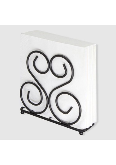 Galaxy Home Metal Peçetelik Siyah