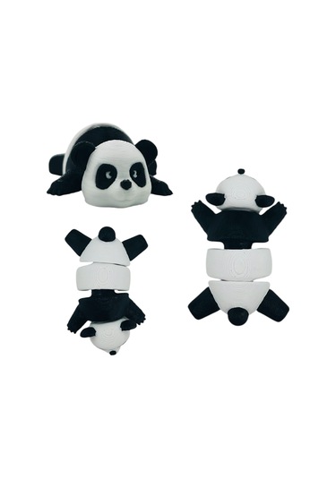 Nettech Panda Araç İçi Süs - Siyah