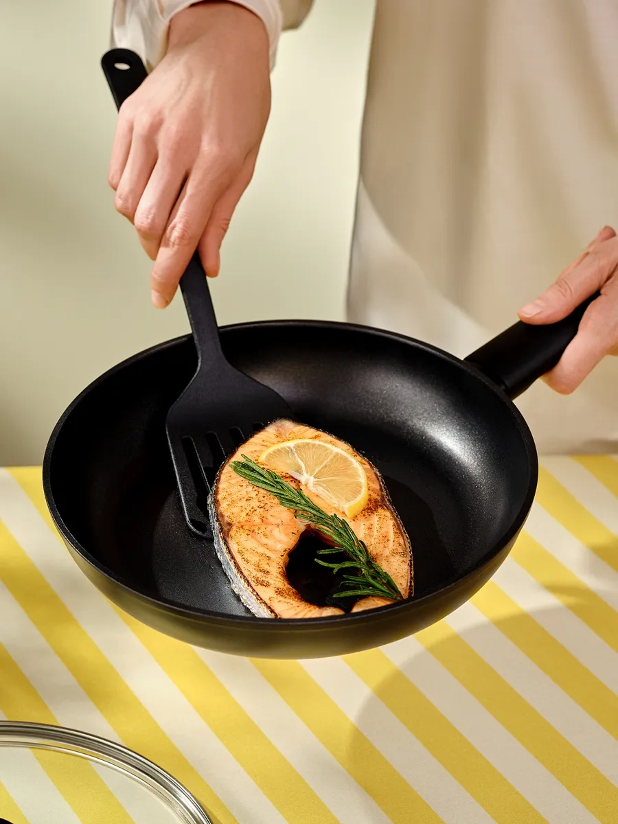 Pragma Pelke 20 Cm Kapaklı Alüminyum Tava 290114772 Siyah