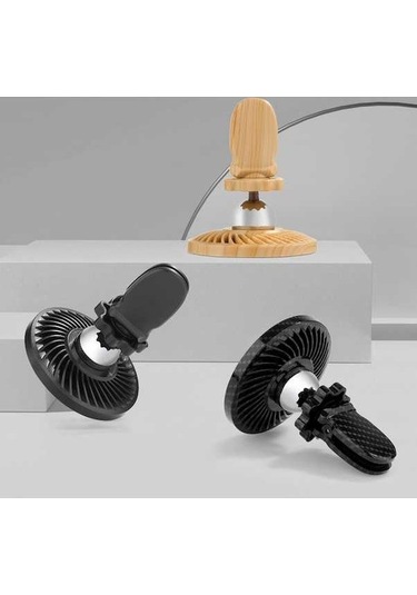 Wondernest R-just Hz10 Küçük Kasırga Manyetik Araç Telefon Tutucu - Ahşap Tasarım Odun