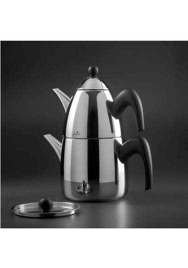 Jumbo 6500 Çaydanlık Çelik Gümüş