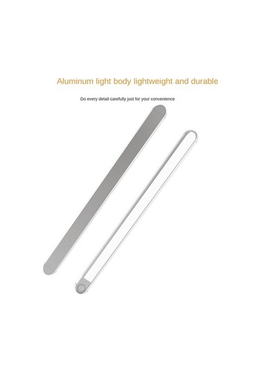 Dancemonkey Cbtx 20 Cm Pır Hareket Sensörü Dolap Işığı Kademesiz Kısılabilir Şarj Edilebilir Kablosuz Manyetik Led Işık, Dolap Işığı Modelleri Çok Renkli